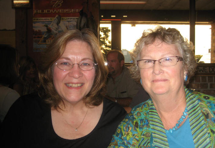 Judy Thompson and Susan Byrd